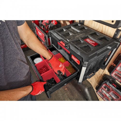 Система стеллажная вертикального крепления E-Track PACKOUT MILWAUKEE