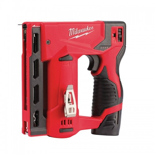 Степлер скобозабивной аккумуляторный MILWAUKEE M12 BST-0 (каркас)