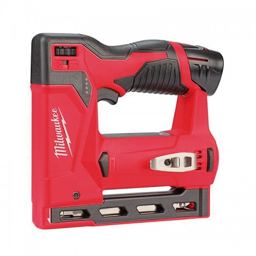 Степлер скобозабивной аккумуляторный MILWAUKEE M12 BST-202X (ЗУ+2акк.Х2ач+HDкейс)