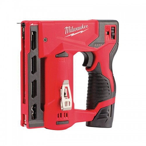 Степлер скобозабивной аккумуляторный MILWAUKEE M12 BST-202X (ЗУ+2акк.Х2ач+HDкейс)