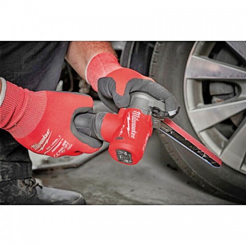 Шлифмашина ленточная аккумуляторная бесщеточная MILWAUKEE M12 FBFL13-0 (13мм) (каркас)