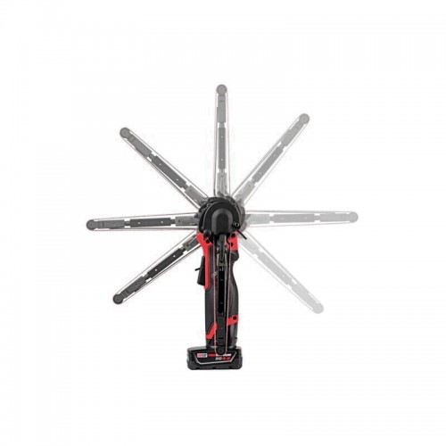 Шлифмашина ленточная аккумуляторная бесщеточная MILWAUKEE M12 FBFL13-402B (13мм) (ЗУ+2Х4Ач+сумка)