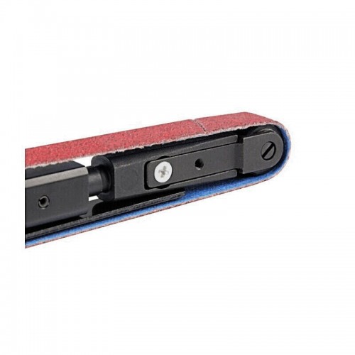 Шлифмашина ленточная аккумуляторная бесщеточная MILWAUKEE M12 FBFL13-402B (13мм) (ЗУ+2Х4Ач+сумка)