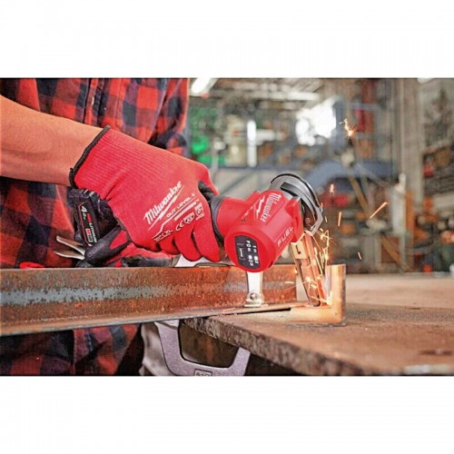 Шлифмашина ленточная аккумуляторная бесщеточная MILWAUKEE M12 FBFL13-402B (13мм) (ЗУ+2Х4Ач+сумка)