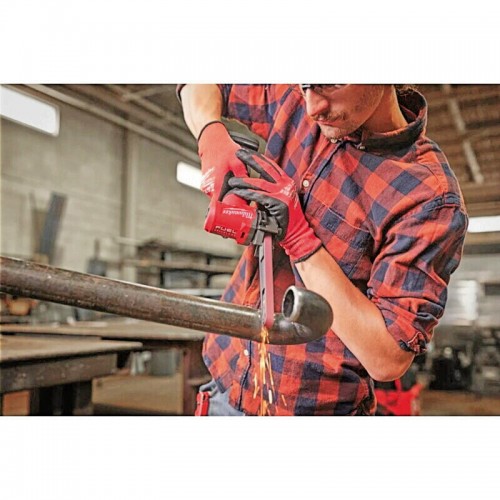 Шлифмашина ленточная аккумуляторная бесщеточная MILWAUKEE M12 FBFL13-402B (13мм) (ЗУ+2Х4Ач+сумка)