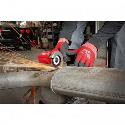 Пила дисковая универсальная аккумуляторная бесщёточная MILWAUKEE M12 FCOT-422X, Ø76 (ЗУ+2акк+кейс)