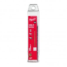 Сверло по металлу HSS-Co MILWAUKEE, DIN338, Ø4,8х86х52мм, (10шт)