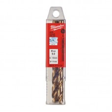 Сверло по металлу HSS-Co MILWAUKEE, DIN338, Ø9.0х125х83мм (5шт)