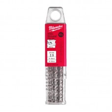 Сверло по металлу HSS-G MILWAUKEE, DIN340, Ø2,5x95х62мм, удлиненное, (10шт)