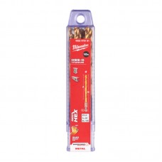 Сверло по металлу RedHEX SHOCKWAVE™ HSS-TiN MILWAUKEE, Ø6,0х105х63мм, (10шт)