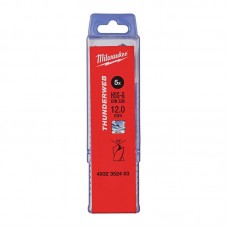 Сверло по металлу THUNDERWEB HSS-G MILWAUKEE, DIN338, Ø12,0x151х101мм, (5шт)