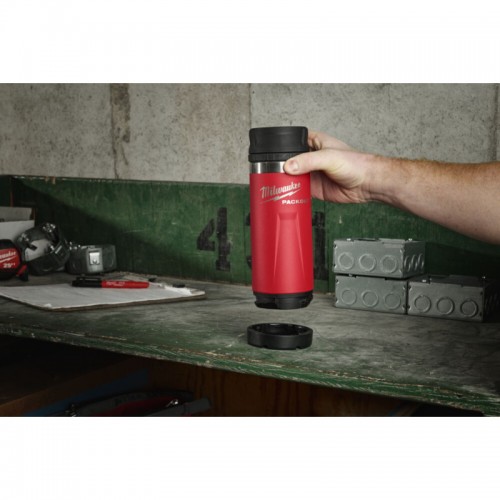 Термочашка PACKOUT MILWAUKEE Sip Lid, 532мл красная