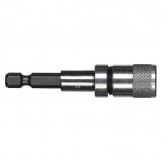 Держатель для бит магнитный 1/4'' Hex MILWAUKEE,  для гипсокартона, с фиксатором, 58мм