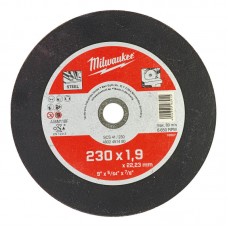 Диск отрезной по металлу MILWAUKEE, SCS 41/230х1,9, Ø230мм
