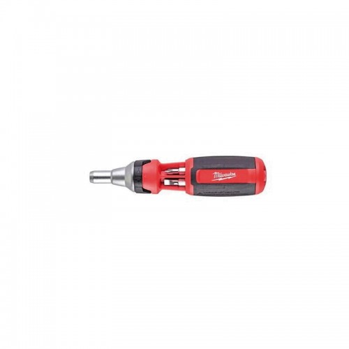 Отвертка универсальная с трещоткой 9в1 (PH1, PH2, PZ1, PZ2, Torx®15, Torx®20, SL5.5)  MILWAUKEE